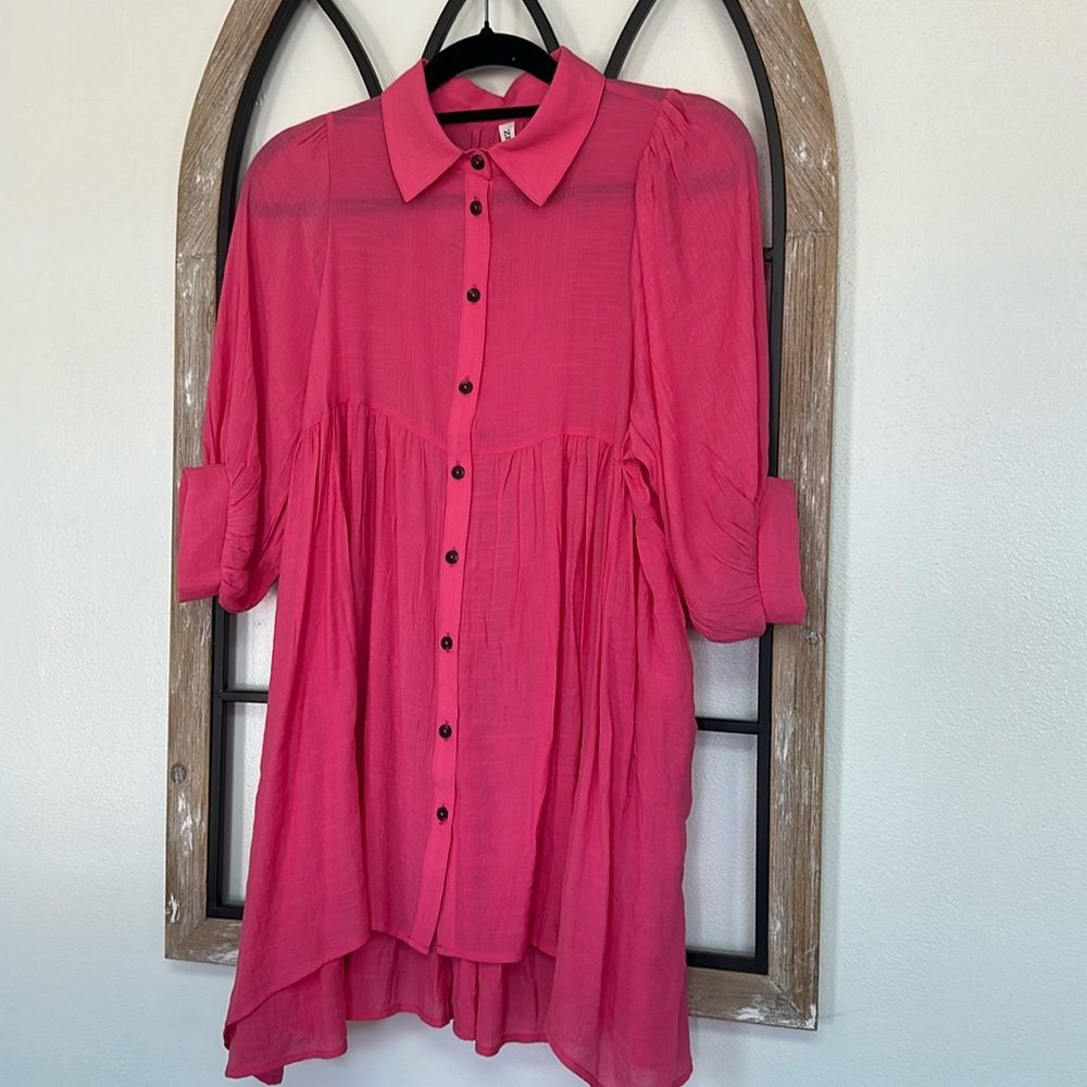 Flowy Button Up